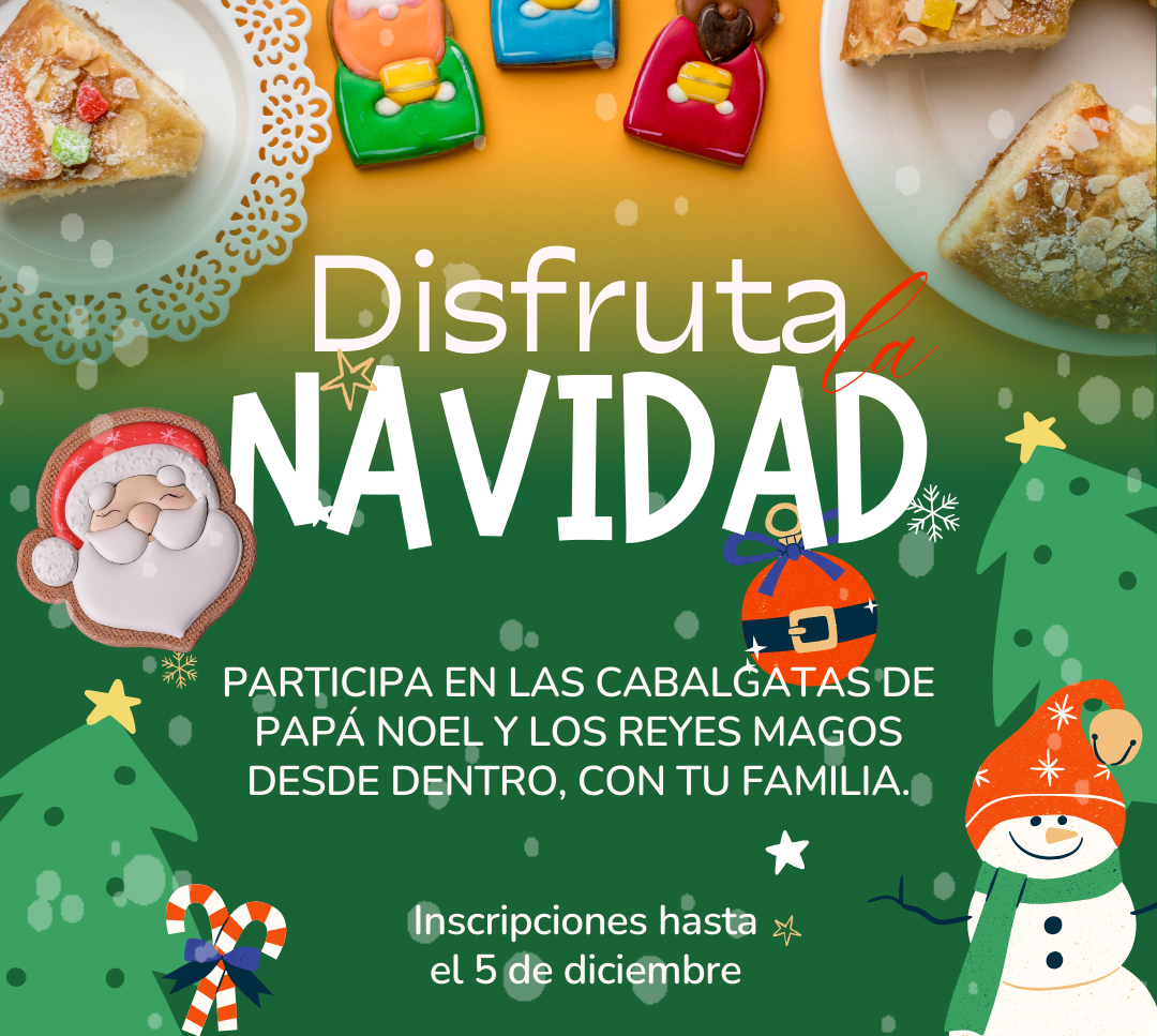 Participación en el desfile de Papá Noel y la cabalgata de los Reyes Magos