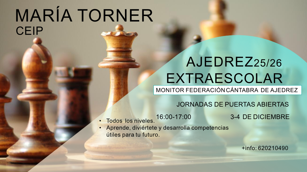 Extraescolar de Ajedrez